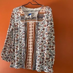 Lightweight Long Sleeve Top Women’s size L